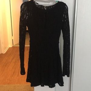 Free People black dress